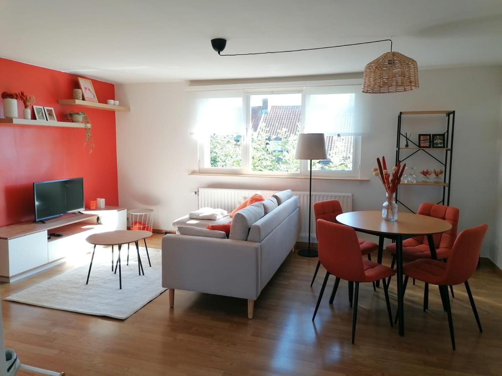 L'Abri En Orange Apartment Sint-Niklaas Luaran gambar